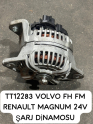 TT12283 VOLVO FH FM RENAULT MAGNUM 24V ŞARJ DİNAMOSU