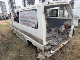 VOLKSWAGEN TRANSPORTER T4 ARKA DİNGİL KOMPLE ORJİNAL ÇIKMA