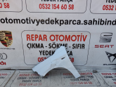 Fiat egea sol ön çamurluk beyaz orjinal çıkma