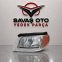 VOLVO V70 ÖN FAR EL.MOTORLU KROM SAĞ SOL 2008 VE ÜZERİ / TAİWAN