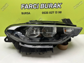 EGEA LEDLİ MERCEKLİ BEYAZ KAŞ SAĞ FAR HATASIZ