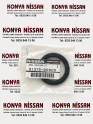 Nissan Maxima Xtrail Otomatik Şanzıman Yağ Pompası Keçesi