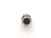 Korna Butonu (Mini Metal Siyah)