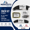 ZİNCİR SET İ20 / İ30 / BLUE/ELANTRA BENZ. 4 PARÇA 24321-2B000 ORJ