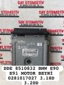 DDE 8510832 BMW E90 E91 MOTOR BEYNİ 0281017027 3.18D 3.20D