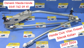 Honda Civic Vtec Frezeli Silecek Kolları   2001 2006