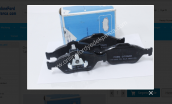 FORD FİESTA-FUSİON 02-08 ÖN DİSK FREN BALATASI