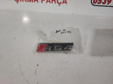 AUDİ A4 SERİSİ RS4 BAGAJ YAZI LOGO
