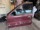 1990 Model Mitsubishi Lancer Orjinal Sol Ön Kapı Camı