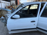 RENAULT MEGANE 1 SOL ÖN KAPI BEYAZ ORJİNAL ÇIKMA TEMİZ 96-01