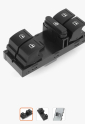 GOLF 5 JETTA SOL CAM DÜGMESİ 1K4959857B İTHAL
