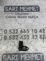 ÇIKMA VW AMAROK JETTA GOLF 7 FREN PEDAL MÜŞÜRÜ 1K0945459C