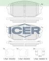 ICER FREN BALATA ON IKAZLI HYUNDAI TUCSON IV 2020-/ ION 58101N9A1