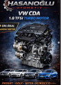 VW CDA 1.8 TFSI TURBO ORİJİNAL SIFIR SANDIK MOTOR
