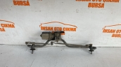 Renault Clio 1998-05 Ön Cam Silecek Motoru Mekanizması 7701045187