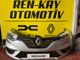 RENAULT MEGAN 4 FAZ 1 ÖN TAMPON DOLU GÜMÜŞ GRİ ORJ ÇIKMA