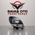 RENAULT KANGOO ÖN FAR EL.SİYAH BEYAZ SİN.SAĞ SOL 2007 2008 TAİWAN