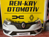 RENAULT MEGAN 4 FAZ 1 ÖN TAMPON DOLU BEYAZ ORJ ÇIKMA RENKAY