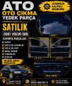 VOLVO vS80 ORJİNAL ÇIKMA  SAĞ ÖN ARKA KAPI VE TÜM PARÇALAR