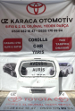 2020-2025 TOYOTA PROACE CİTY ÇIKMA ORJİNAL BAGAJ KAPAĞI