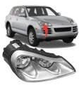 PORSCHE CAYANNE SAĞ ÖN FAR KOMPLE 2007-2010 95563117202