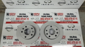 NİSSAN JUKE ARKA FREN DİSK TAKIM SIFIR F16 2020-2022