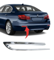 51127341675 BMW F10 TAMPON NİKELAJI ARKA SOL (LUXURY)