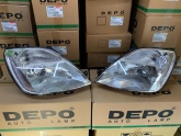 FORD FİESTA 02-05 DEPO SAĞ SOL FAR TAKIM 2S6X13W029CE 2S6X13W030C