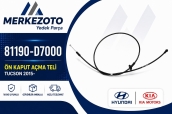 ÖN KAPUT AÇMA TELİ TUCSON 2015- 81190-D7000