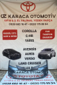 2019-2025 TOYOTA COROLLA ÇIKMA ORJİNAL ÖN TAMPON