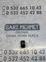 ÇIKMA AUDİ A6 A3 Q7 SAĞ CAM DÜĞMESİ 4F0959855A