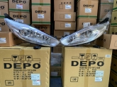 FORD FİESTA 13-17 DEPO SAĞ SOL FAR TAKIM MERCEKLİ GÜNDÜZ LEDLİ