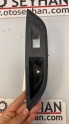 9830173480 opel corsa f sağ arka kapı cam düğmesi çerçevesi