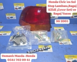 Honda Civic İes Sol Stop Lambası,Bagaj Kilidi ,Cırcır Seti