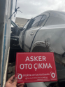 Opel Astra H sedan sol arka kapı gri renk