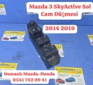Mazda 3 SkyActive Sol Cam Düğmesi   2014 2019