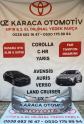 2019-2025 TOYOTA COROLLA ÇIKMA ORJİNAL ÖN TAMPON