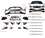 Mercedes CLA W117 2016 Ön Tampon Set AMG Komple 1178802301