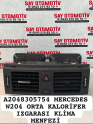 A2048305754 MERCEDES W204 ORTA KALORİFER IZGARASI KLİMA MENFEZİ
