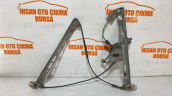 Peugeot 206 sol ön kapı cam krikosu