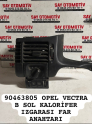 90463805 OPEL VECTRA B SOL KALORİFER IZGARASI FAR ANAHTARI