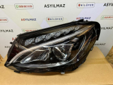 MERCEDES C SERİSİ W205 LED SOL FAR SIFIR LOGOLU A2059067303