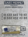 SIFIR ORJ MERCEDES VİTO W639 BAGAJ YAZISI 2.2