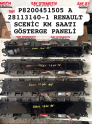 P8200451505 A 28113140-1 RENAULT SCENİC KM SAATI GÖSTERGE PANELİ