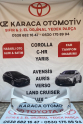 2019-2025 TOYOTA COROLLA ÇIKMA ORJİNAL ÖN TAMPON