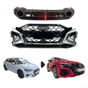 RS3 BODY KIT (ÖN TAMPON ARKA DİFÜZÖR) A3 2021-