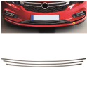 Opel Astra K Hactback Ön Tampon Alt Çıtası Krom Set