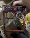 W210 orta panel double din