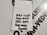 BGJ409 SEAT INCA SAĞ BAGAJ KAPAĞI 1997 2003