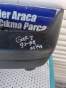 VW GOLF 3 1992-1998 SIFIR ORIJINAL ARKA TAMPON-DÜZCE ÇIKMA